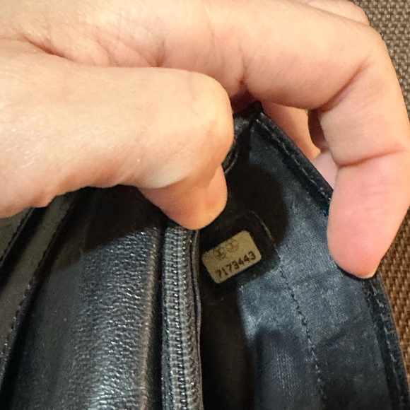 Authentic Vintage Black Chanel Long Wallet - Picture 3 of 16